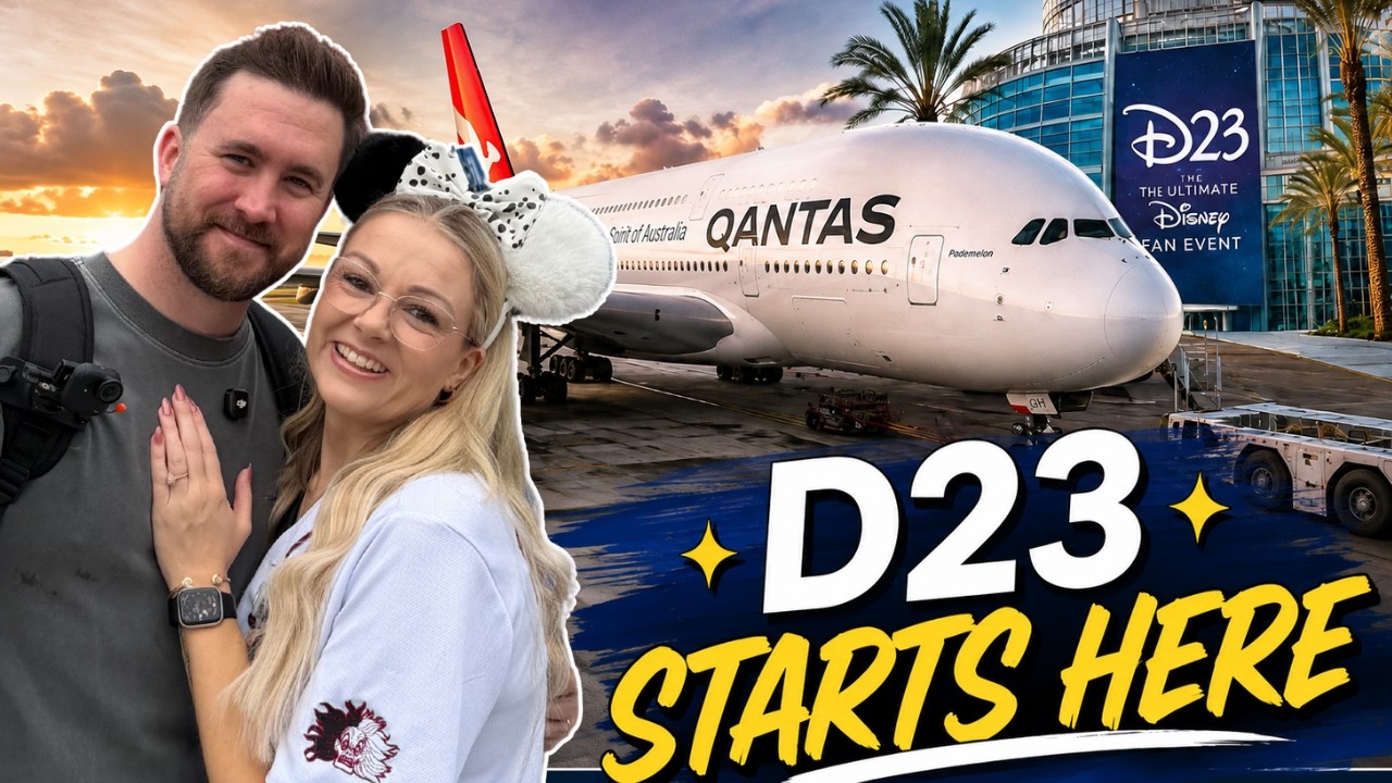 We’re Going to D23! Our Journey from Australia to Anaheim