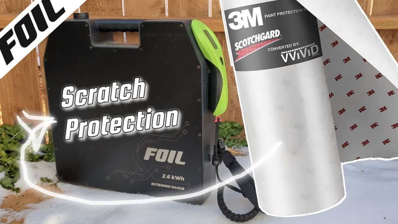 eFoil Battery Scratch Protection Tip | GetFOIL eFoil battery - YouTube