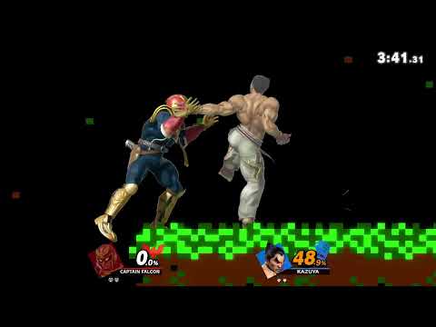 スマブラSP ファルコンVSカズヤ