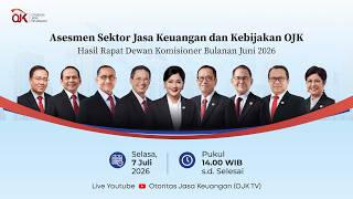 Download lagu [LIVE] Konferensi Pers Asesmen Sektor Jasa Keuangan dan Kebijakan OJK Hasil RDKB Juni 2026