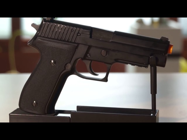 Review of the KSC P226R gas gun, a near-realistic size SIG P226