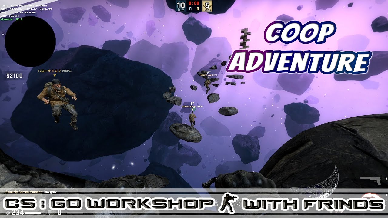 CS:GO WORKSHOP MAP COOP ADVENTURE (All chapter-2nd play) - YouTube
