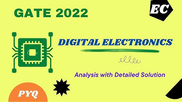 Crack GATE 2024 | EC - Digital Electronics | Previous Year Questions - GATE 2022 | Tech Zone