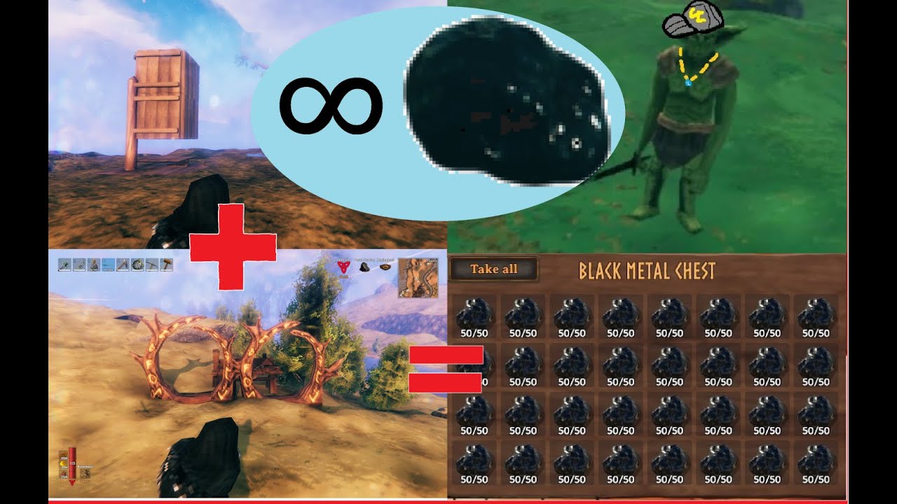 Valheim | Infinite Tar with this Tar-farm | Tutorial and showcase