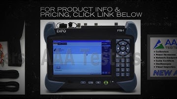 EXFO FTB-1 FTB-880 Gigabit Multiservice Tester
