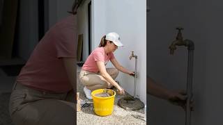 Old Water Tap to Luxury Stone Fountain Transformation! DIY Garden Makeover