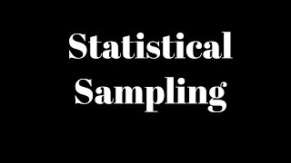 Statistical Sampling  || Random Sampling || Quota Sampling