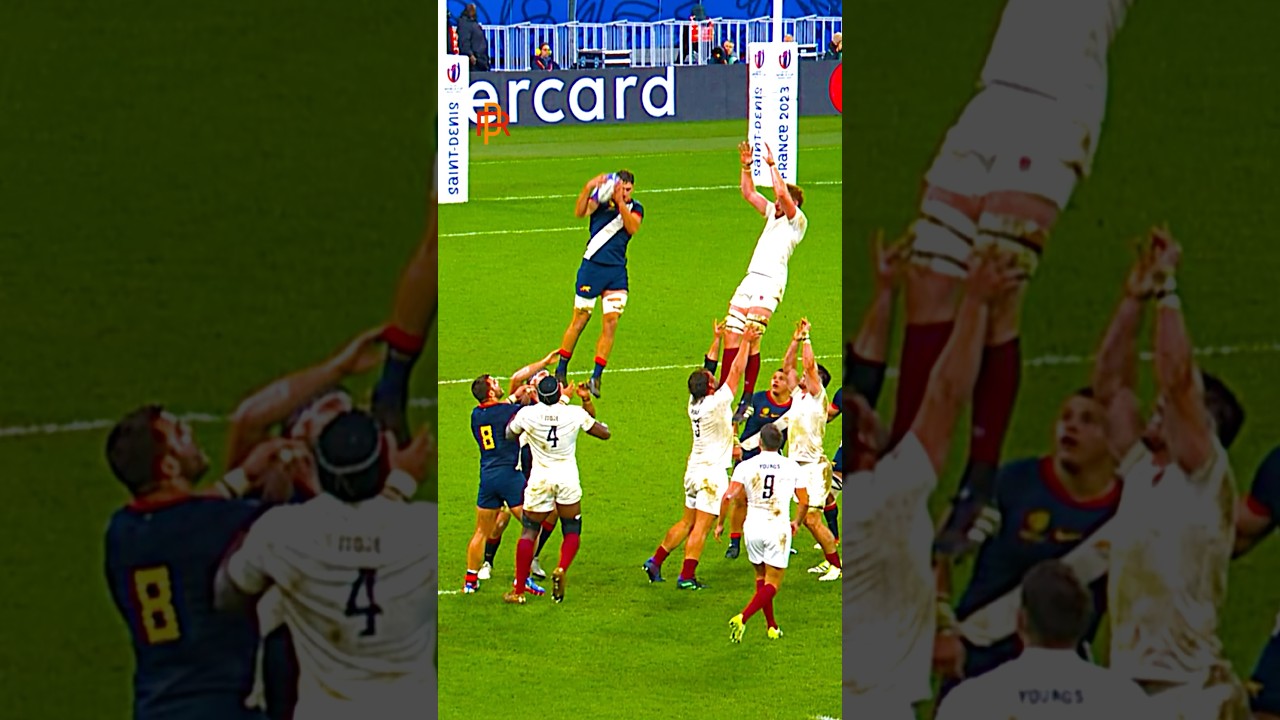 The air time is unbelievable 🤯#Rugby #RWC2023