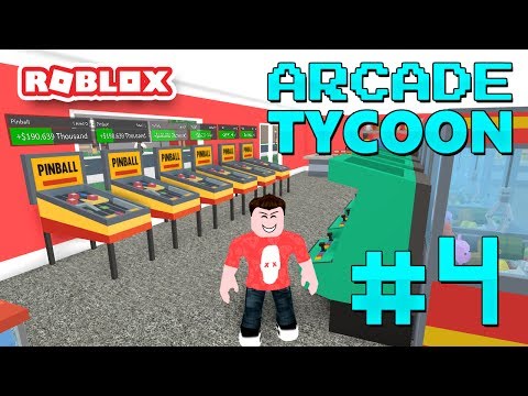 Arcade Tycoon 4 So Many Machines Roblox Arcade Tycoon Youtube - uniwars arcade game roblox