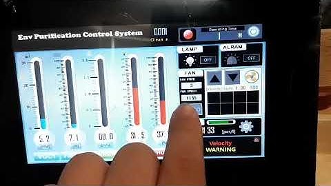 TFT터치 스크린 시스템 개발