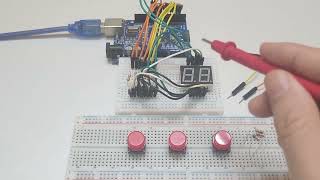 How to Control 2-Digit 7-Segment LED | START - STOP - RESET Counter 00–99