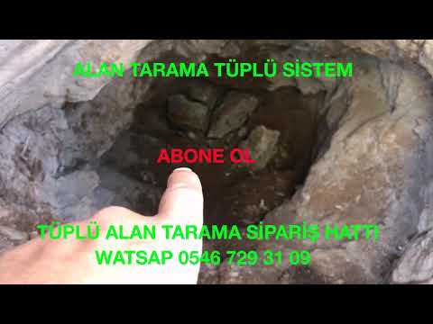 Zemin Altı Define Odası Tespiti Bulunma Anı Tüplü Alan Tarama Farkıyla