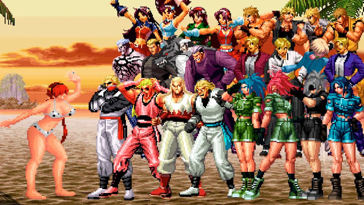 Shermie Wolf  Vs Super The King Of Fighters Team Mugen