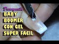 uñas de gel BABY BOOMER - tutorial uñas de gel french baby boomer Deasynails