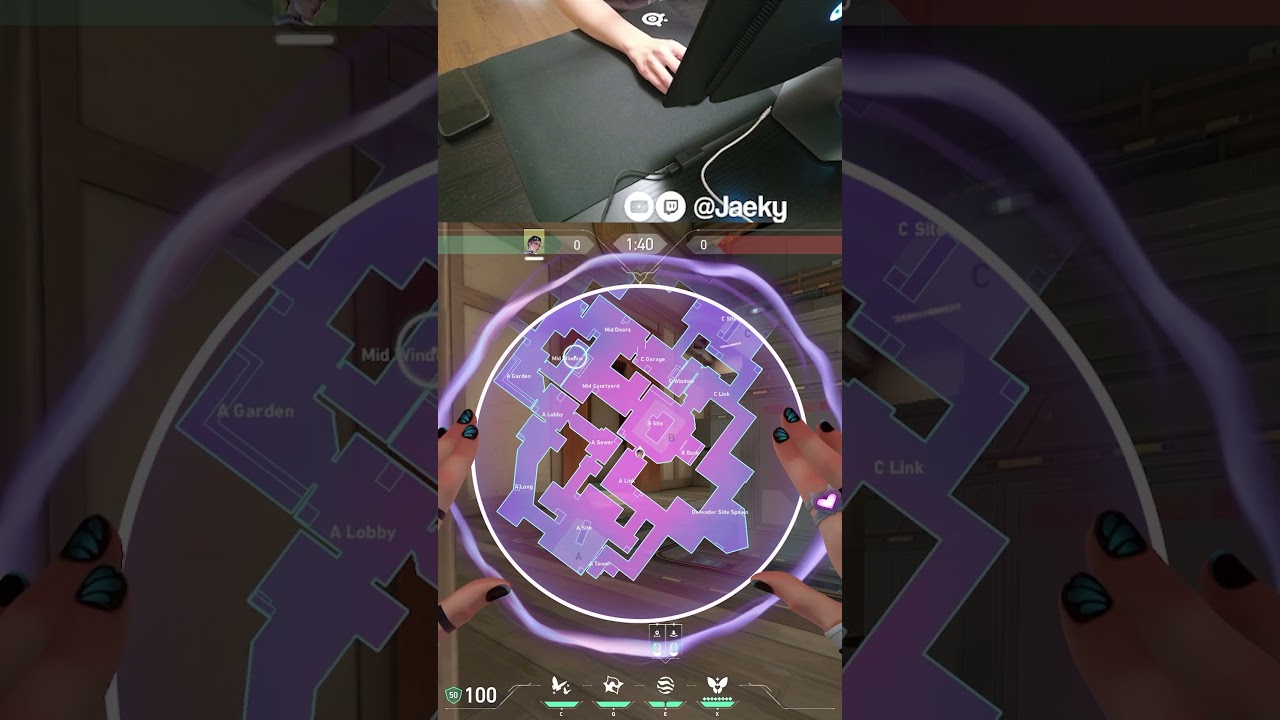 Haven Retake Smokes Valorant