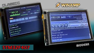 Modern WINAMP with STM32F407