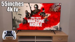 Warzone Mobile but on 55inches 4K Android TV