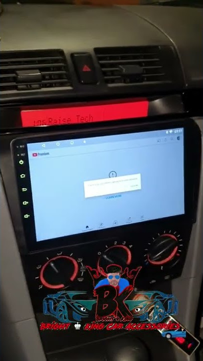 Car Android player YouTube not working Bright King