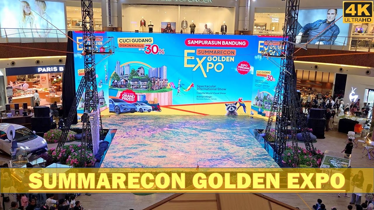 Summarecon Golden Expo 2025✔Walking at SMS Mall - Immersive & International High Wire Performance