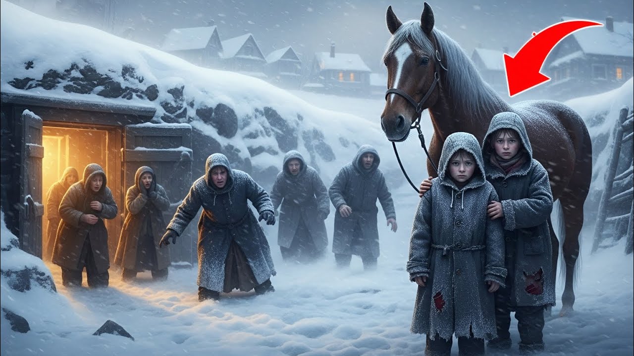 They Mocked Orphans Living Underground With a Horse—Then the Blizzard Made the Town Beg #horse 