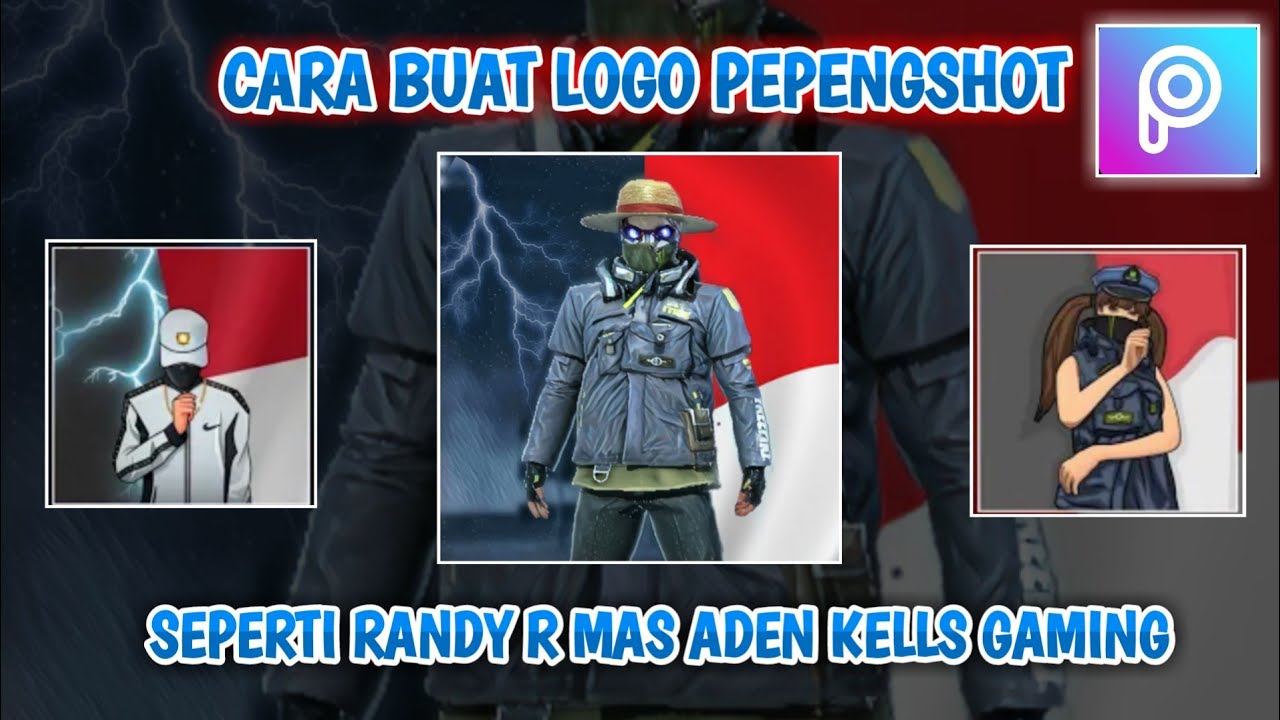 CARA MEMBUAT LOGO SEPERTI RENDY R MAS ADEN - LOGO PEPENGSHOT - YouTube