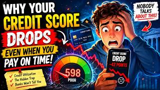 Credit utilization problem | Why Your Credit Score Drops Even When You Pay On Time