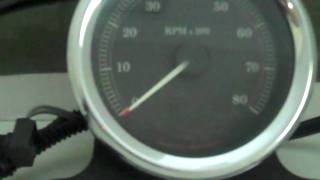 04 08 Tachometer 67042 04A Dyna Super Glide Road King Police MP4