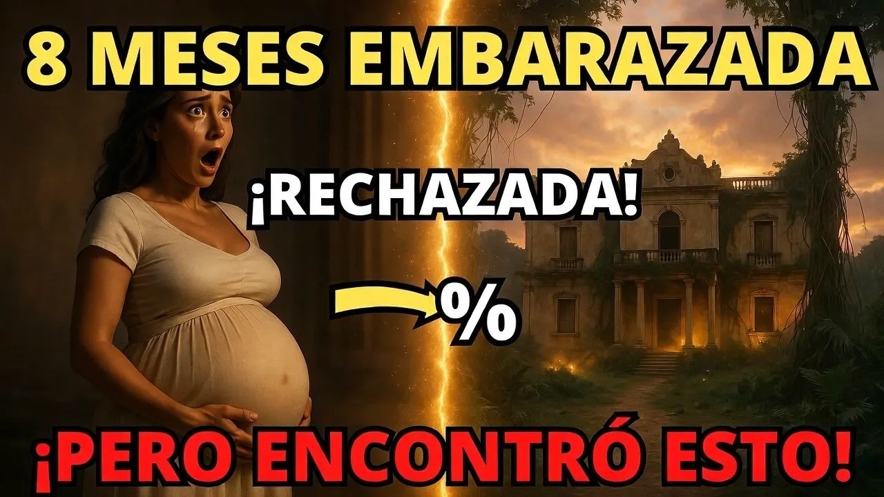 Embarazada la ECHARON de casa - pero encontró una MANSIÓN OLVIDADA