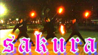 【GURA×ミザエル×KAWA×桃太楼】sakuraでヲタ芸【名古屋】