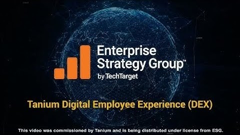 Tanium XEM adds a new Digital Employee Experience (DEX) solution area to the platform
