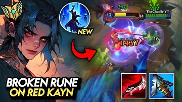 REWORKED AXIOM ARCANIST IS ACTUALLY BUSTED ON RED KAYN! (1V9 MACHINE) | Wild Rift