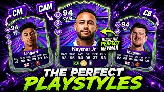 This EVO Lets You Build The PERFECT Neymar (Best Playstyles In Every Position!)