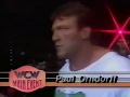 Cactus Jack vs  Paul Orndorff Street Fight WCW Main Event 01-10-1993