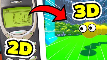 I Remade The Game Snake, But In FIRST PERSON!!