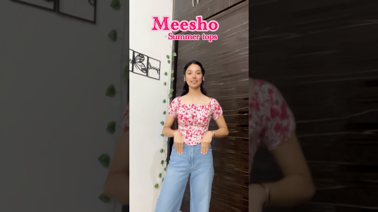 meesho tops haul / 🌷✨link in description,  