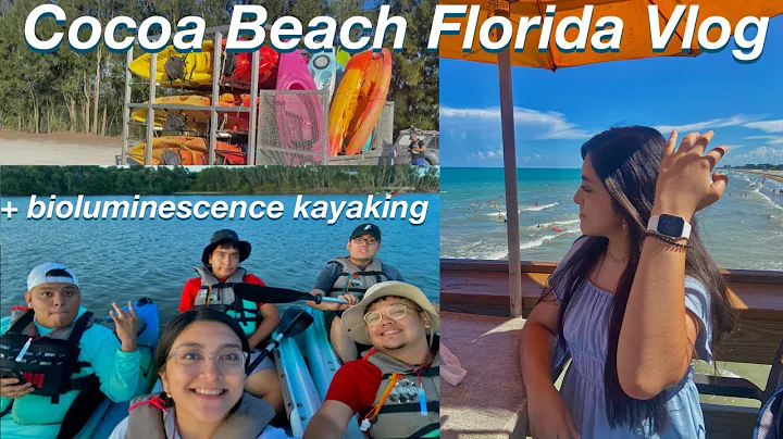 COCOA BEACH VLOG | FLORIDA BEACH (+bioluminescent ...