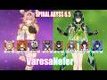 C0 Varesa & C0 Nefer | Spiral Abyss 6.5 | Genshin Impact