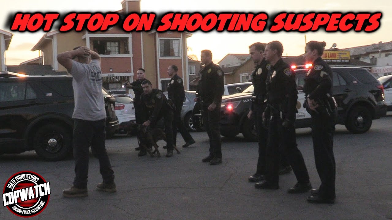 Hot Stop on Shooting Suspects Firearm Found 3 Arrested | Copwatch