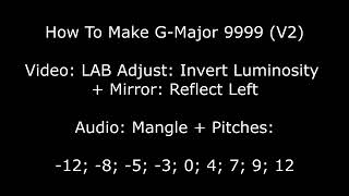 Reuploaded Instructions For G-Major 9999 (V2)