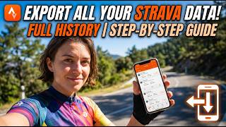 How to Export Strava Data as GPX File  | Download Strava Route Data (Step-by-Step)
