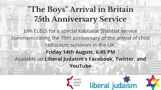 Live "The Boys" Arrival in Britain 75th Anniversary Service