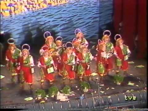 Actuación de Los del perejil lacio del COAC 1988