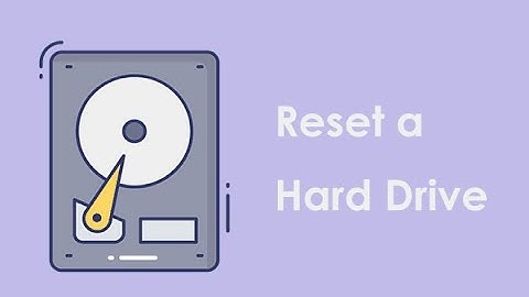 Reset SSD, Hard drive, or USB Drive to factory settings