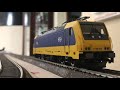 Unboxing the Brawa TRAXX NS BR186 HO scale and testing of model 43942