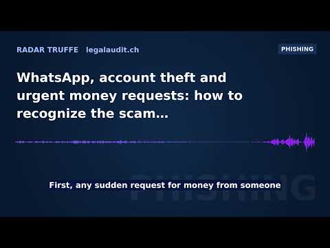 WhatsApp, account theft and urgent money requests: how to recognize the scam