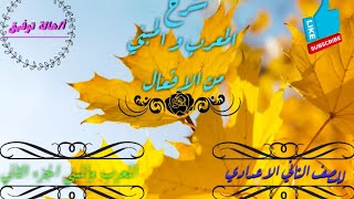 شرح درس المعرب والمبني من الأفعال....الجزء الثاني...للصف الثاني الاعدادي