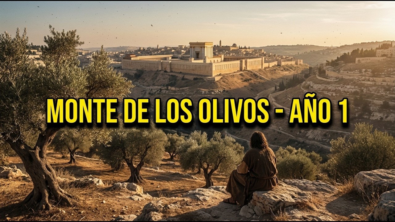 Año 1 d C  | Así Era la Vida en el Monte de los Olivos en tiempos de Jesús | Donde Jesús Lloró