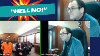 Judge Fleischer Lashes Out And Mocks Violent Offender