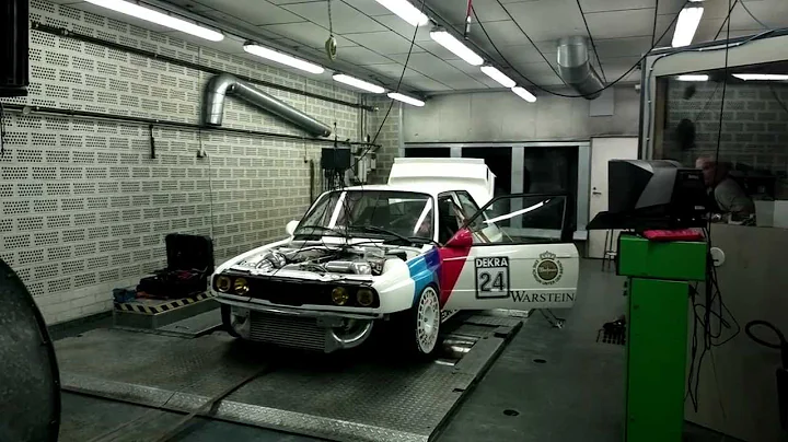 Bmw e30 329 m50 turbo dyno 8800rpm