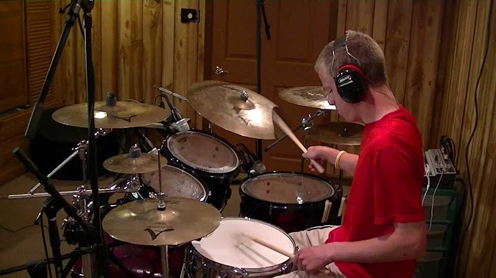 Tonight I'm Getting Over You Drums version - Drums performance video thumbnail